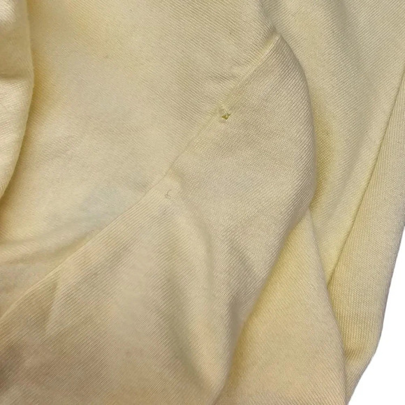 Aritzia Wilfred Nissa Mini Dress Ruched Short Sleeve Yellow  Size XS - Picture 8 of 8